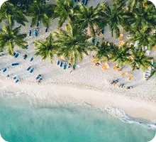 Paisaje turístico accesible en República Dominicana